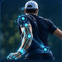 Conceptual visualization of body-segment motion