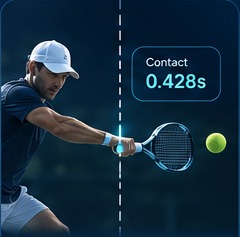 Conceptual stroke timing visualization