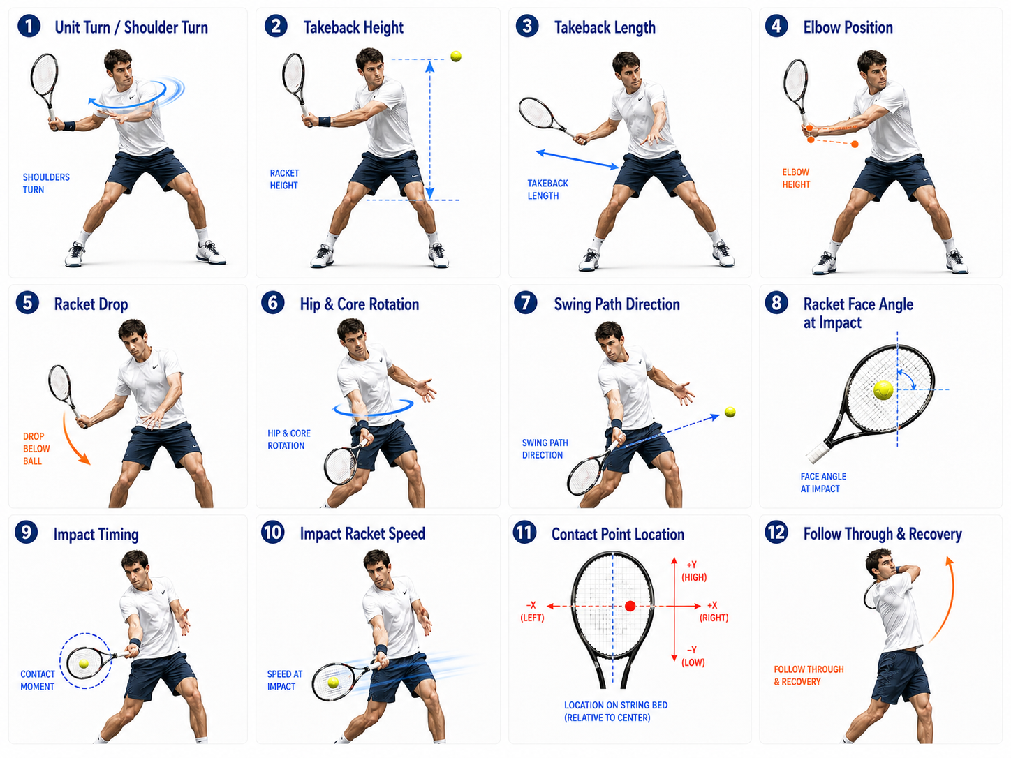 SwingFlux Forehand metric framework